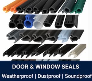Door and window rubber seals
